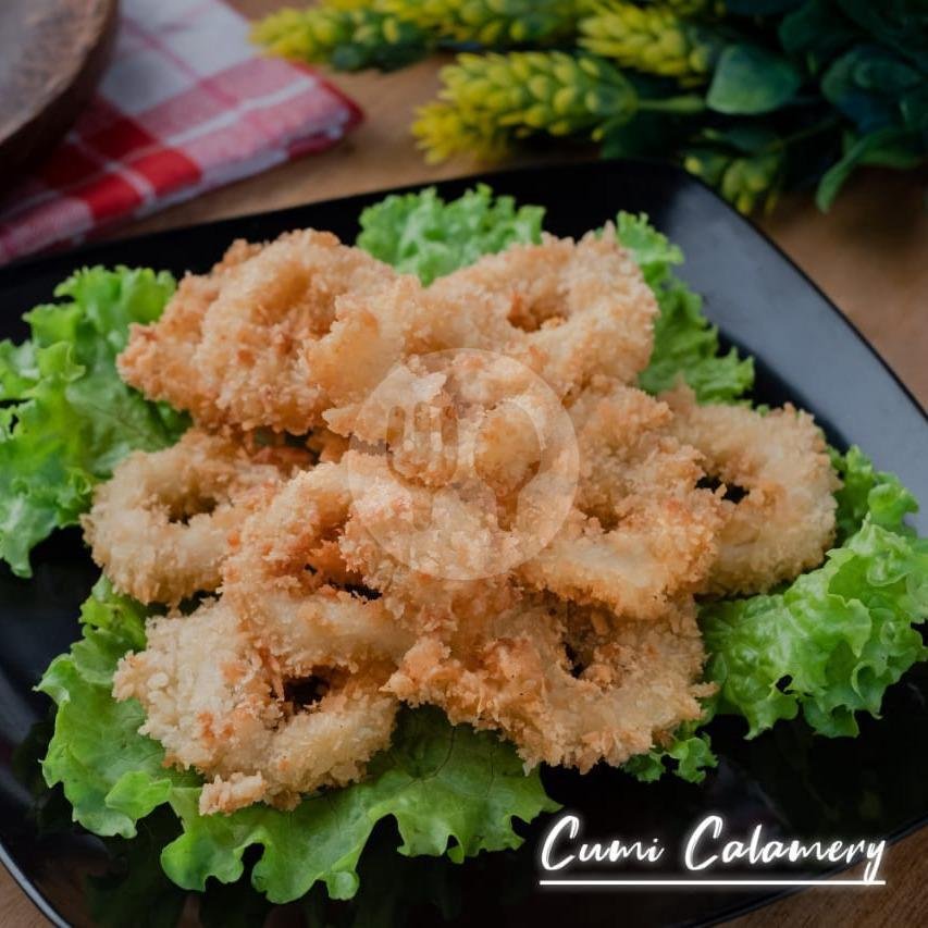 Cumi Asam Manis menu Kedai Ckckck, Jebres
