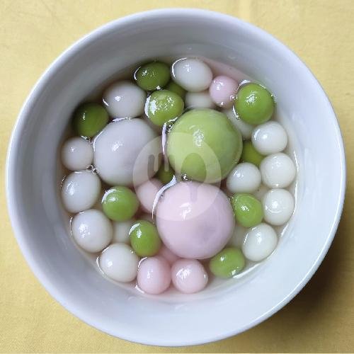 Ronde Campur Gula Putih menu Ronde Alkateri, Cibadak