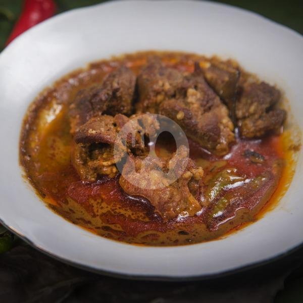 Gulai Kikil menu RM Sari Bundo, Juanda