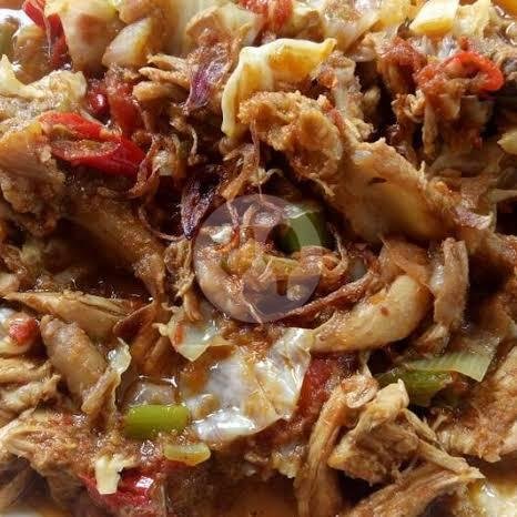 2 Porsi Gongso Kikil + 2 Nasi + 2 Gelas Air Mineral menu Gongso Babat Mbok Sumarti, Kelud Barat 3