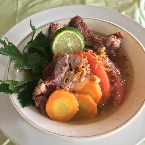 Sop Iga menu Soto Semarang Mbak Indah, Kartasura