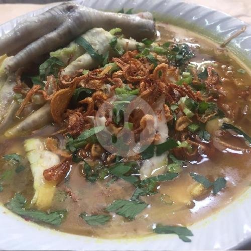 Soto Ceker Extra menu Soto Ayam Ceker Pak Ali, Gandaria