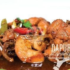 Ayam Geprek Jontor + Nasi menu Dapur Lanang, Kramat Jati