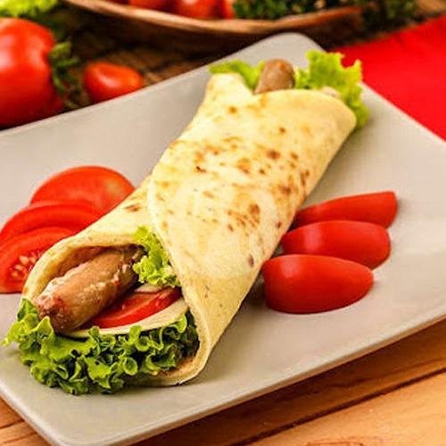 Smoke Beef Kebab Gandum menu Corner Kebab, Babakan Sari