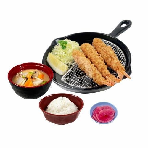 Ebi Katsu Set menu KATSU Q, Lontar