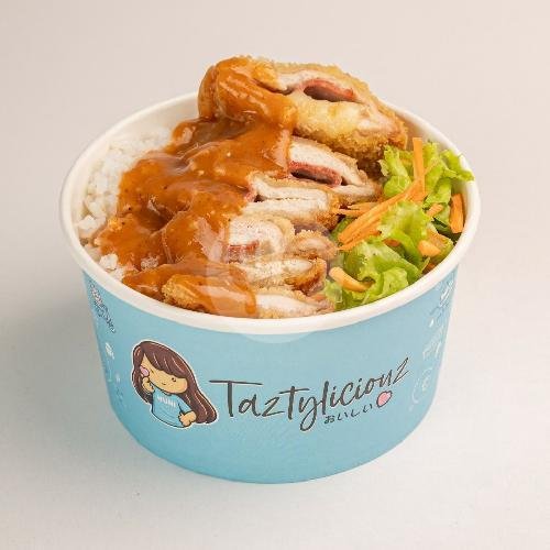 Chicken Blackpepper Ricebowl menu Taztyliciouz, Mekarwangi