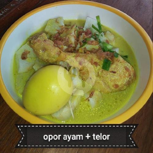 Lontong Opor Telor menu Nafisa, Bubur Ayam & Lontong Opor, Jembatan Merah