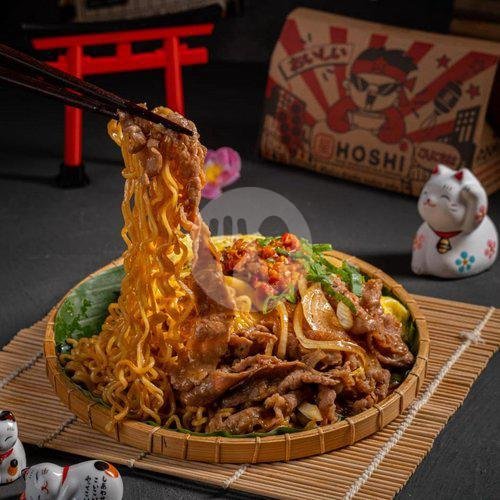 Chicken Yakisoba x Indomie  - NEW menu Hoshi Nasi Bungkus Ala Jepang, Setiabudi