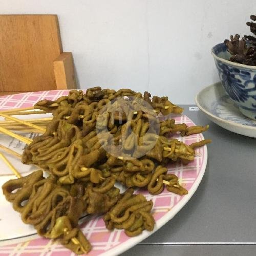 Sate Telur Puyuh menu Bubur Ayam Hot, Poncol Indah