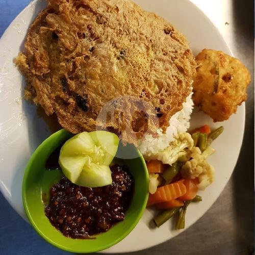 Nasi + Ayam / Daging + Perkedel / Tahu / Tempe Goreng + Lalab + Sambal menu Kantin Rai, Ramdhan