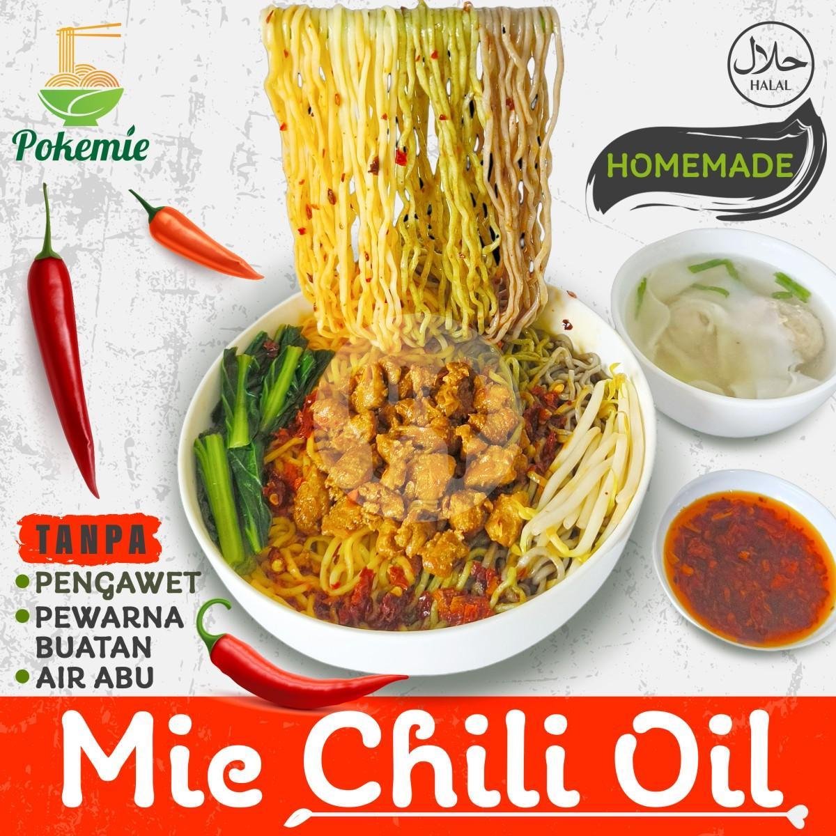 Pokemie Duo (Paket Hemat Berdua) menu Pokemie Bakmi Ayam Jamur Homemade, Pondok Kelapa