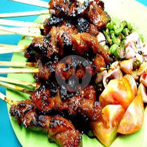 Sate Ayam menu Sop Kaki Kambing Dua Sahabat Bang Haer, Pamulang Permai