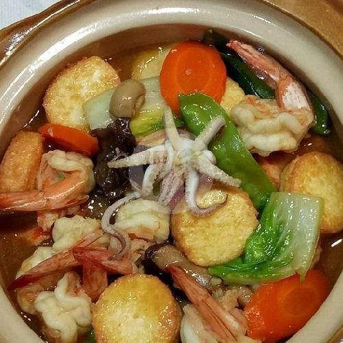 1 ayam Rica Rica+cap Cay menu Adhima Chinese Food Muslim, Jaga Karsa Jalan M Kahpi