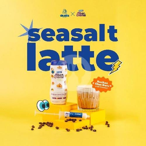 Putu Latte menu Kopi Dr Ells Coffee Antapani, Purwakarta