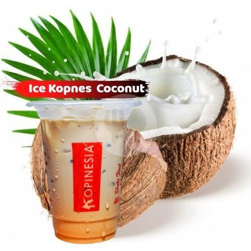 Ice Kopnes Gula Aren menu Kopinesia, Dermo