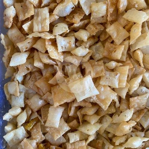 Pangsit Kemasan Plastik Bungkus menu Makaroni Davinsi Pahlawan, Jln Pahlawan Depan Masjid