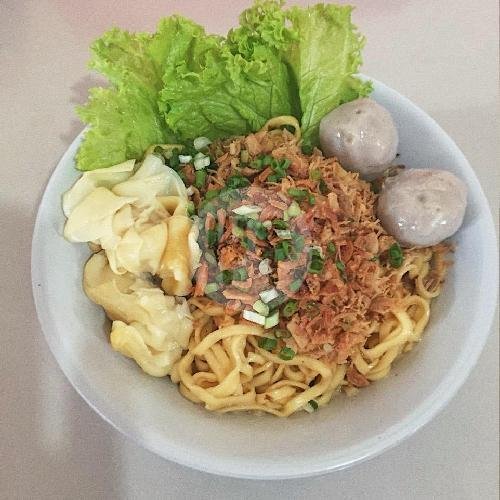 Mie Ayam Jamur Bakwan menu Pangsit Mie Acong, Darmo Permai