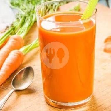 Juice Wortel Mix Tomat menu Juice dan Roti Bakar AA Davin, Medokan Ayu