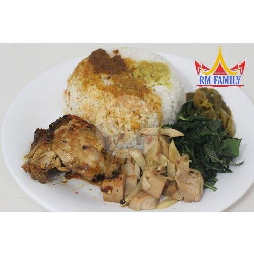 Nasi Sayur menu Rumah Makan Padang Family, Perumnas Seturan