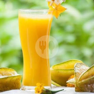 Jus Jeruk Susu menu Ayam Bakar Dinar, Kasuari