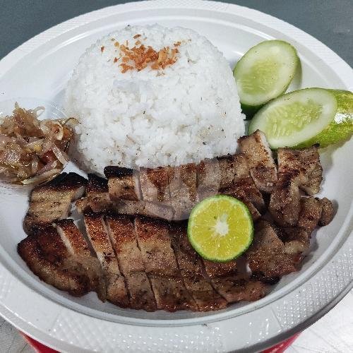 Nasi Samcan Panggang Bumbu sate Bali - Samcan Panggang Bumbu Maranggi menu El Paso, Sudirman Street Day & Night Market
