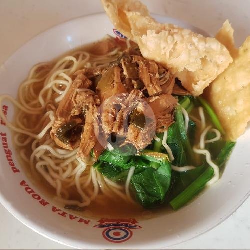 Mie Ayam menu Bakso Urat & Mie Ayam Rizky, Sorogenen