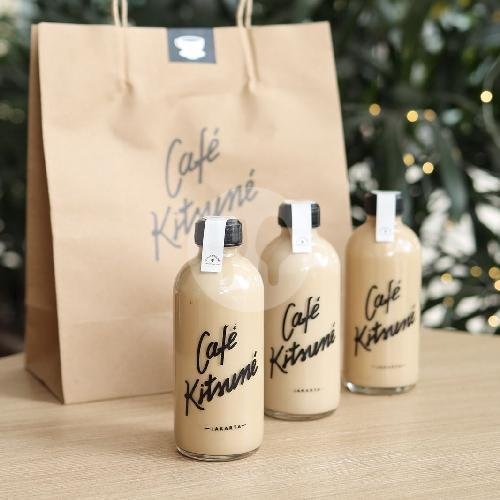 3x Cold Latte Bottled menu Cafe Kitsune, SCBD