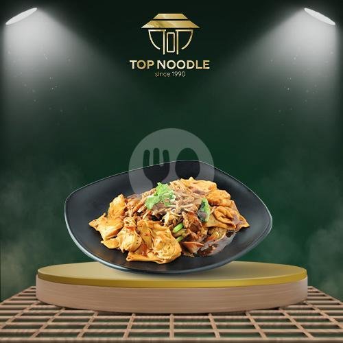 Pangsit Chow menu Top Noodle Express, Tunjungan Plaza