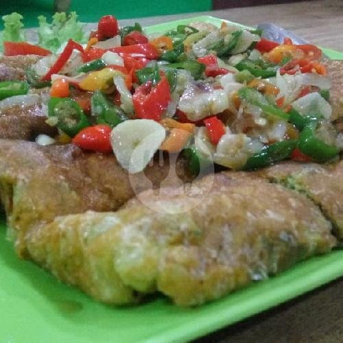 Martabak Sambal Oseng Mercon menu Martabak Bang Amad, Hasanudin