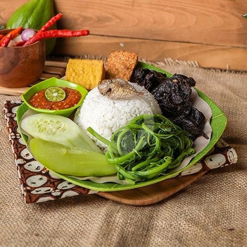 Tempong Bakso menu Warung Sambel Damas, Muara Karang Raya