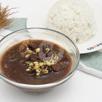 Rawon Tanpa Nasi menu Lodho Ayam Kampung Bu Nilam, Sawahan