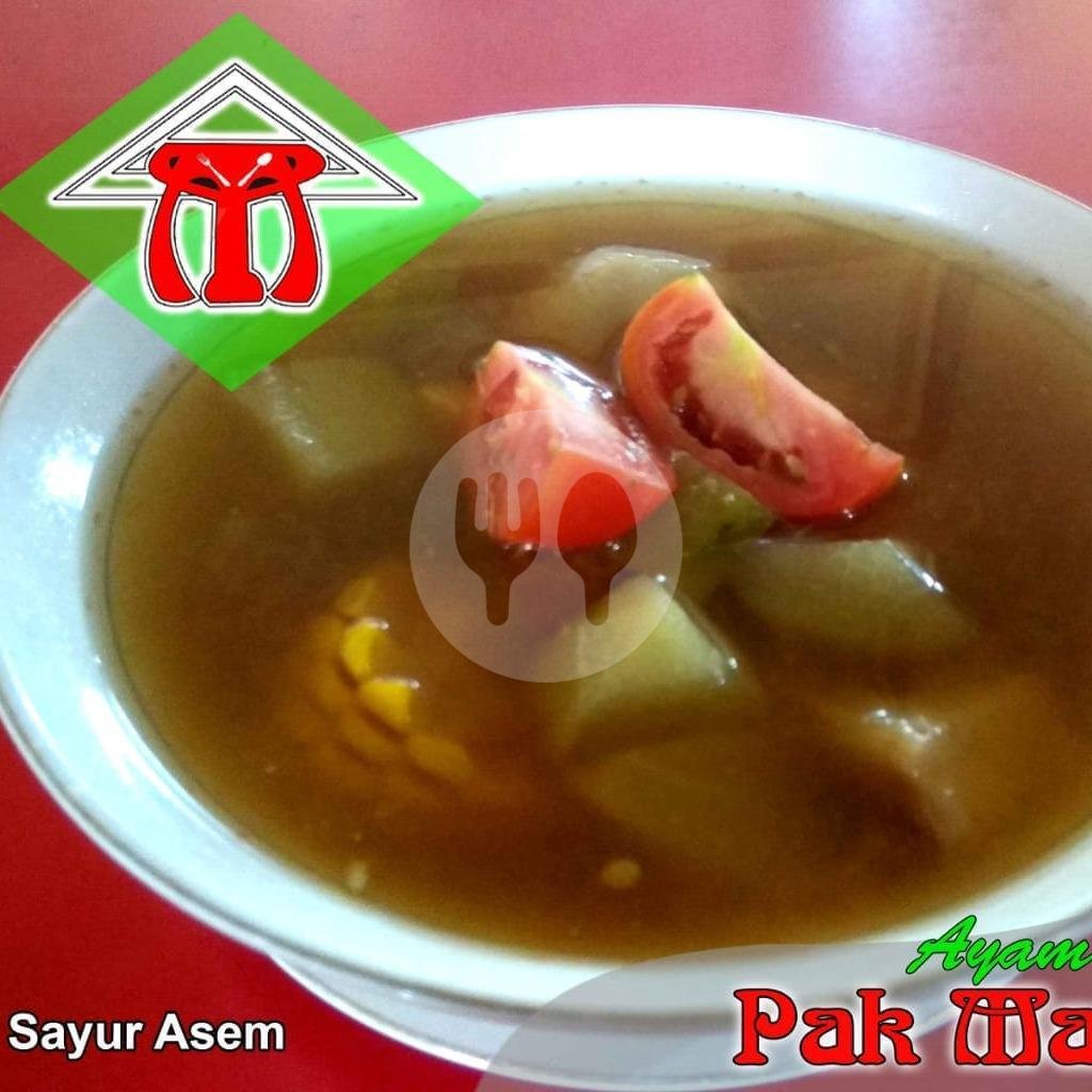 Urap - Urap menu Ayam Goreng Pak Maning, Blimbing