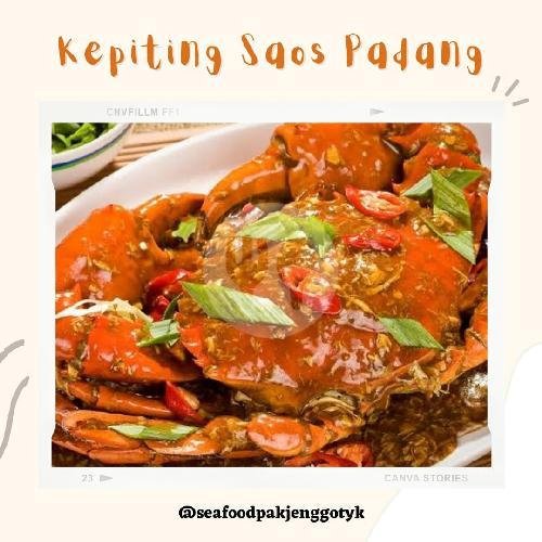 Kepiting 1 Porsi / 2ekor menu Seafood Pak Jenggot, Camar