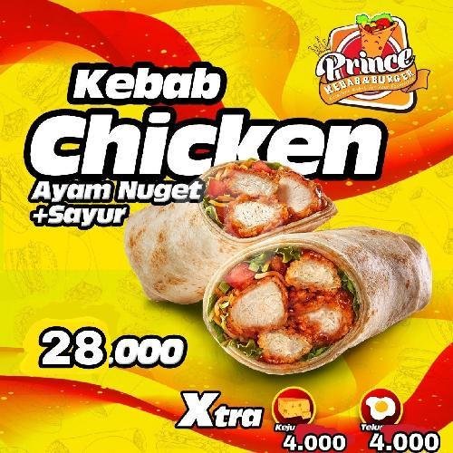 Kebab Bratwurst menu Kebab Prince, Wiyung