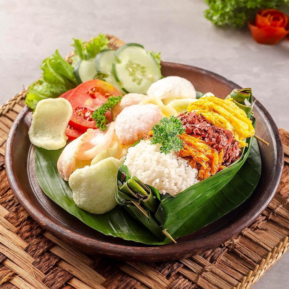 Nasi Bakar Ayam Kecombrang menu Waroeng Kaligarong, Indraprasta