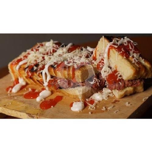 Roti Bakar Telur Kornet 1/2 Porsi menu Roti Bakar Mas Nur, Bahagia 2