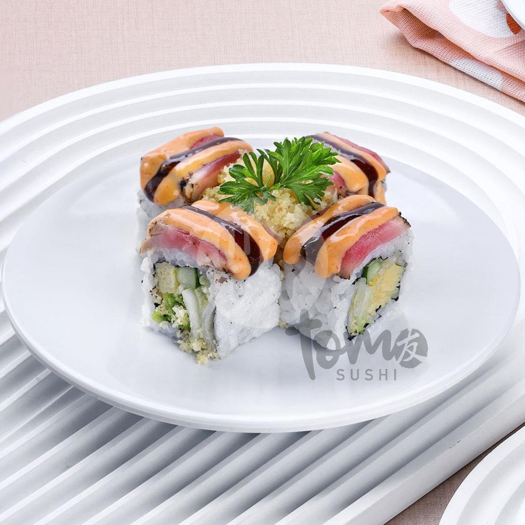 Maguro Tataki menu Tom Sushi, Trans Icon Surabaya