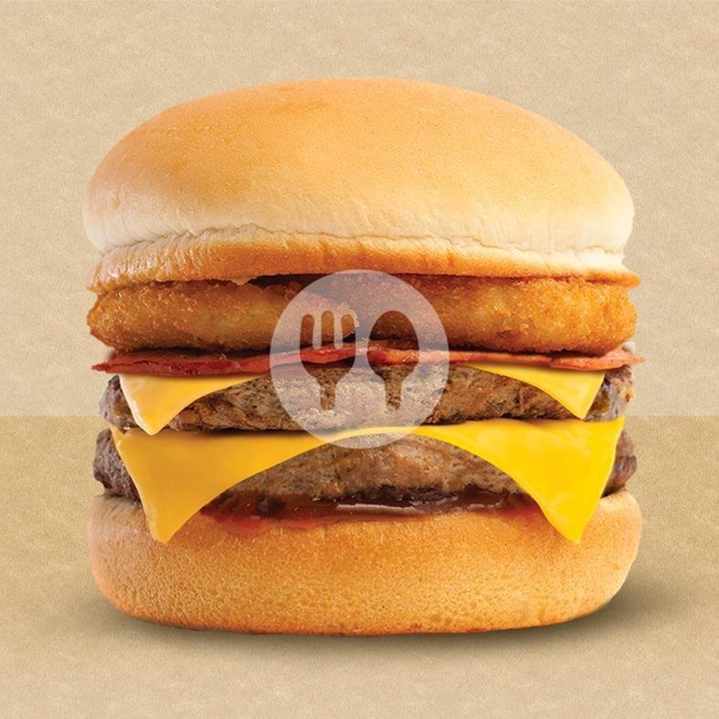 Cheeseburger menu Five Monkeys Burger, Panglima Polim