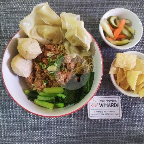 YAMIEN KOMPLIT ASIN menu Mie Yamien Winardi Kalitanjung, Harjamukti
