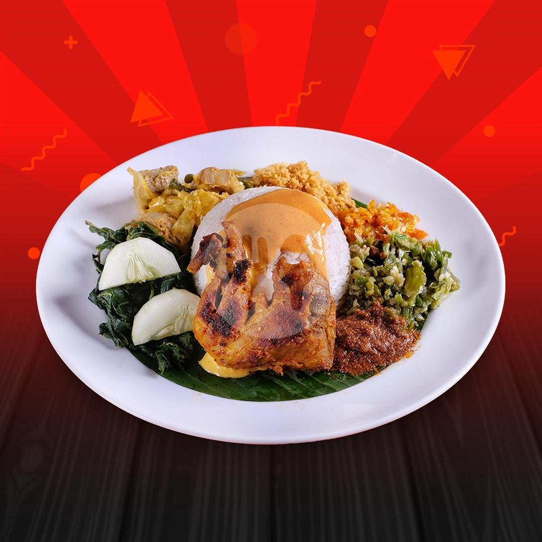 Nasi Gulai Otak menu Padang Legenda Kutai , Wonokromo