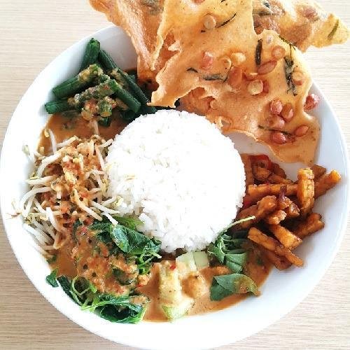 Bothok Tahu Tempe Teri menu Kedai Sanga, Jemursari