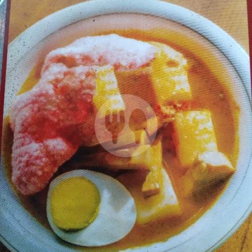 Bubua Samba Gulai Cubadak + Telur + Teh Manih Angek menu Sate Manang Kabau, Khatib Sulaiman