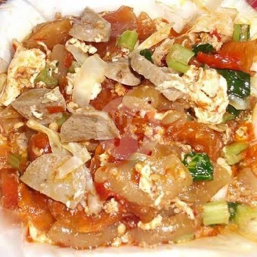 Seblak Sosis menu Seblak Mba Dewi, Gang Sipulo Masuk