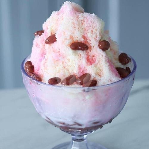 Es Kacang Merah Khas Bangka menu Mie Bangka Kedai Koci, Mekarwangi