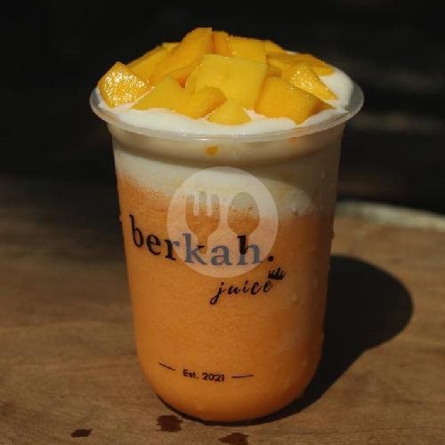 Buah Naga King Topping Buah Naga menu Berkah Juice, Plumbon