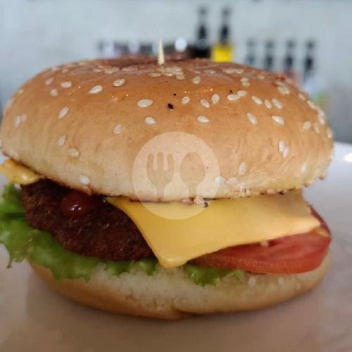 Chiken Burger menu Kedai Wilis, Karanganyar