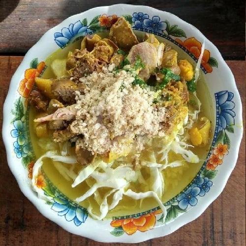 Sate Usus menu Soto Ayam Surabaya Cak Har 2, Prambanan