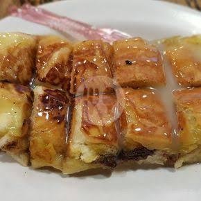 ROTI BAKAR MIX 2 RASA + SUSU menu Warkop Sadulur, Kemayoran Barat