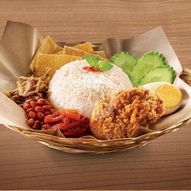 Oldtown Rendang Beef Rice menu OldTown White Coffee, Mall Taman Anggrek