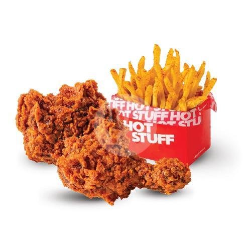 Hot Meal 4 menu Hot Stuff Chicken, Menteng
